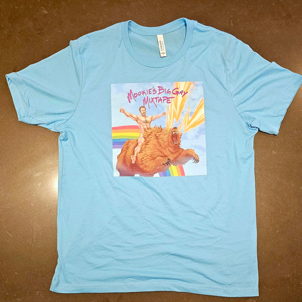 Mookie's Big Gay Mixtape Cover Art Tee
