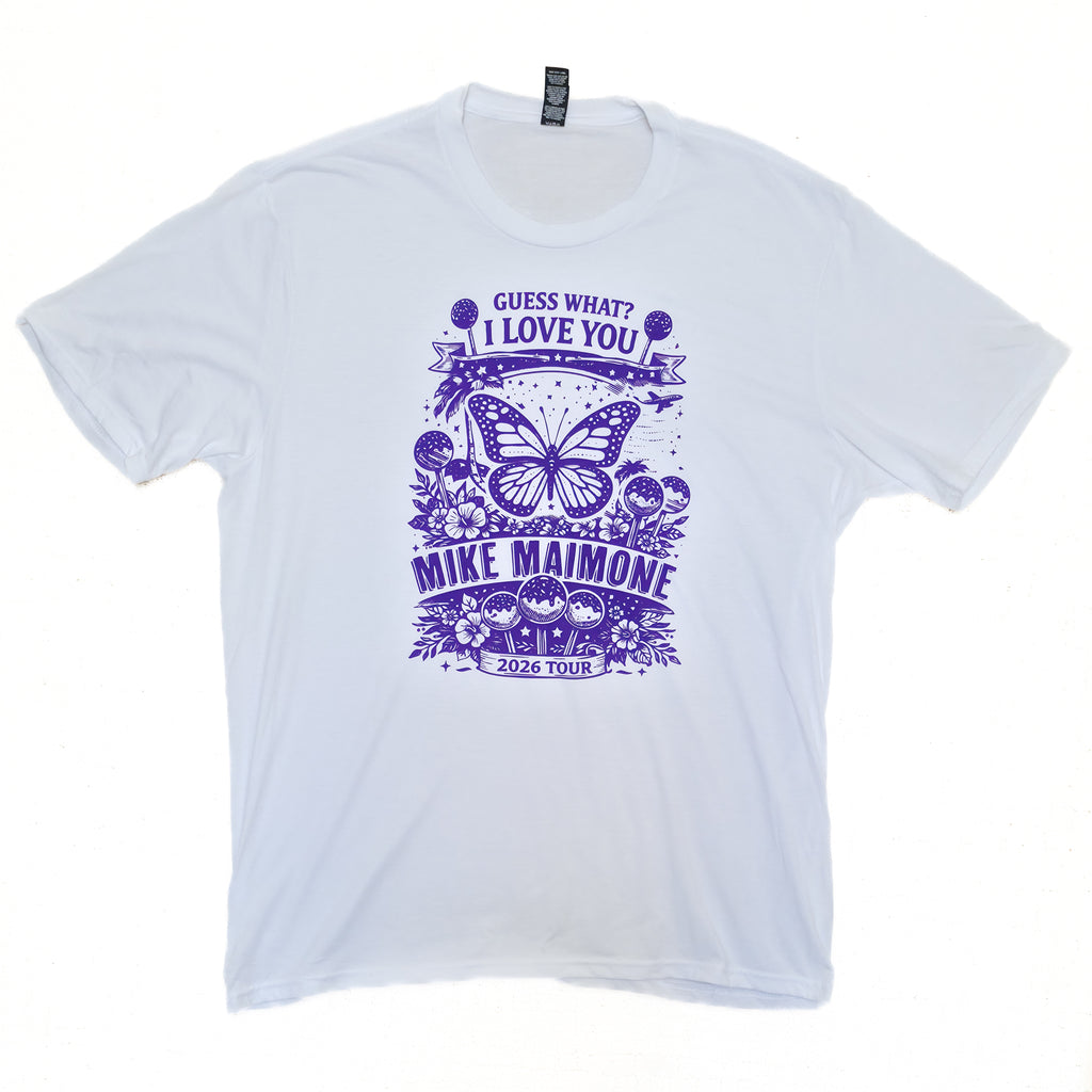 Guess What? I Love You Release Tour Tee