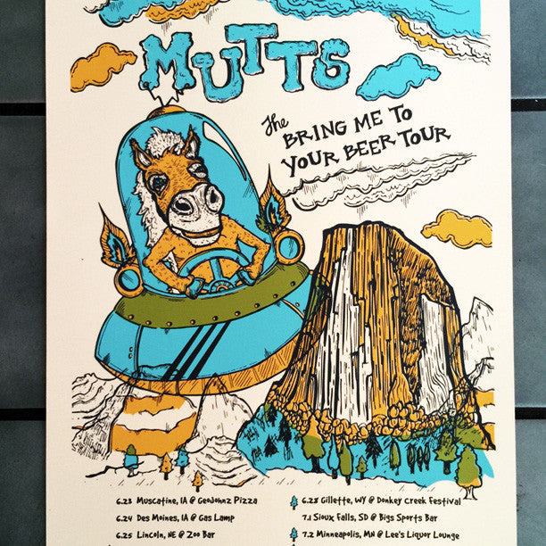 2015 Summer Tour Screen Print