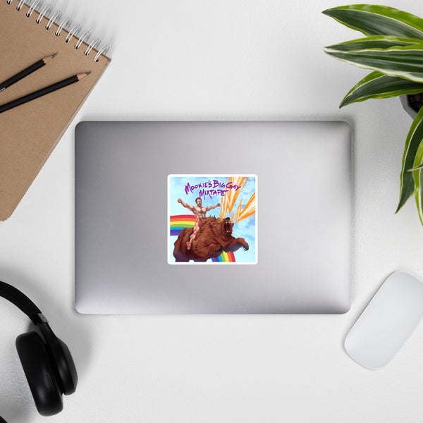 Mookie's Big Gay Sticker (On Demand)