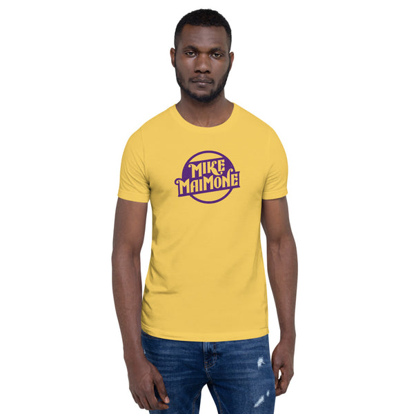 MM Logo Tee Yellow w/ Purple