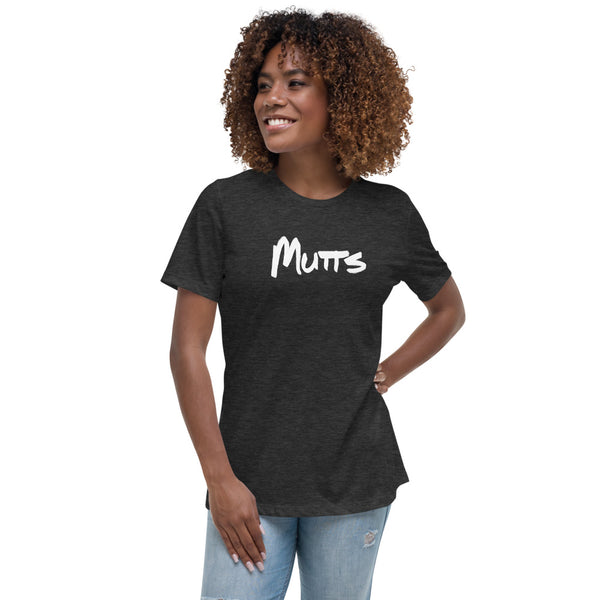 Mutts Script Women's Tee (Print on Demand)