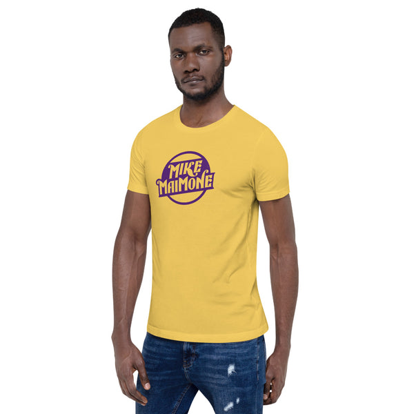 MM Logo Tee Yellow w/ Purple