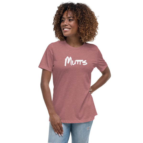 Mutts Script Women's Tee (Print on Demand)
