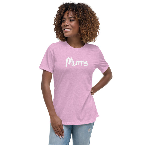Mutts Script Women's Tee (Print on Demand)