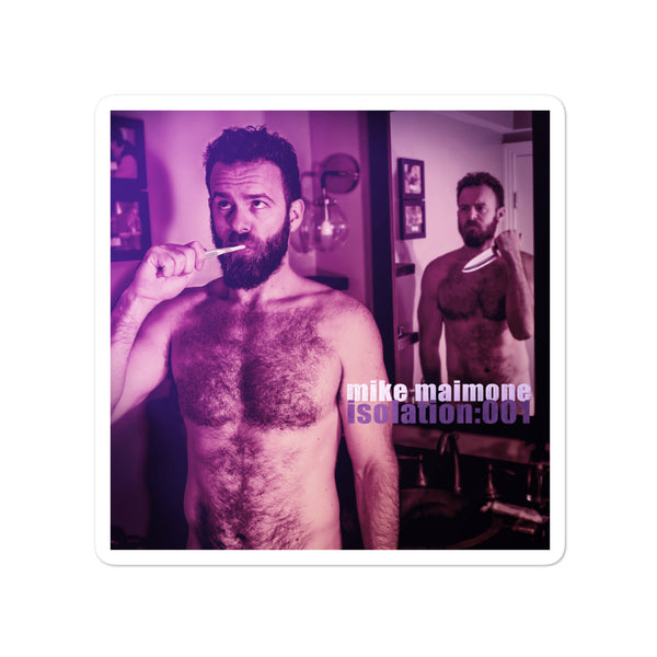 MM isolation:001 Sticker